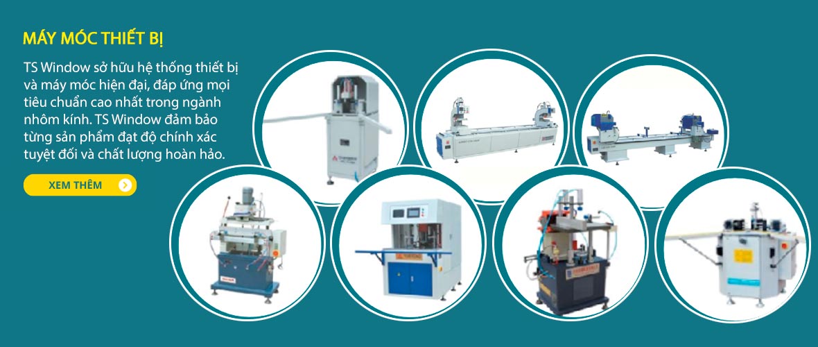 Máy móc thiết bị đa đạng đáp ứng nhu cầu dự án